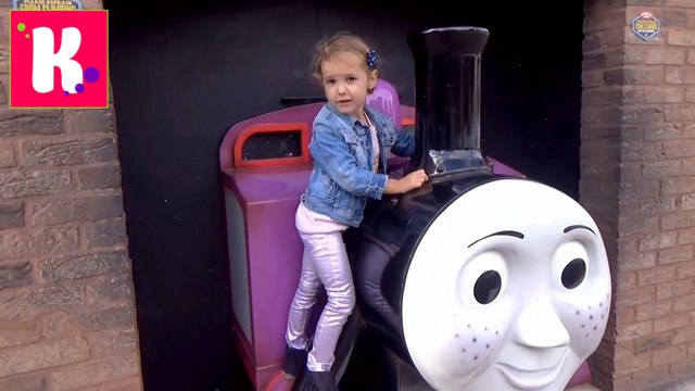 Томас и его друзья у Кати и Макса Паровозик Томас Машинки и вертолет Большое мороженое смотрите новое видео 2016