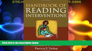 Big Deals  Handbook of Reading Interventions  Best Seller Books Most Wanted