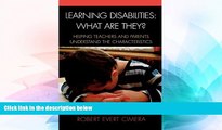 Big Deals  Learning Disabilities: What Are They?: Helping Teachers and Parents Understand the