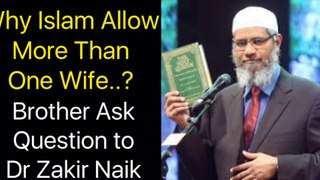 Why Islam Allow More Than One Wife By Dr Zakir Naik English 2016