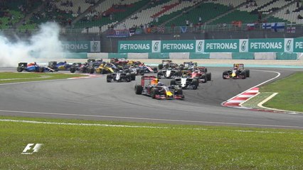 Grand Prix de Malaisie - Vettel out au départ