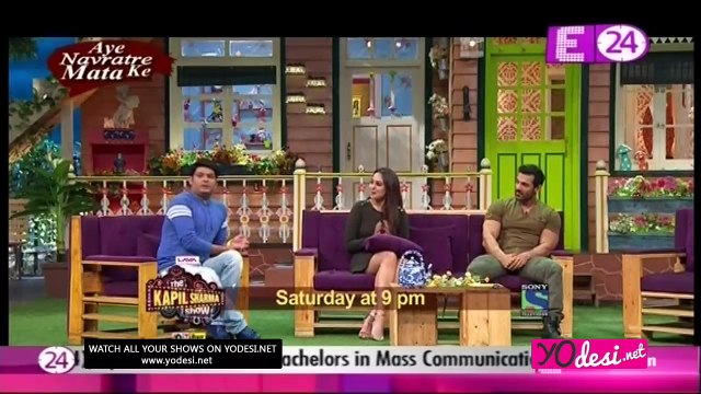 Kapil Ke Ghar Mein Jhon-Sonakshi Ka Jalwa!! - TKSS - 2nd October 2016