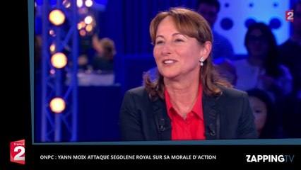 ONPC: Ségolène Royal accusée sur sa morale d'action de ministre de l'Environnement par Yann Moix (video)