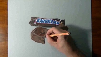 Son Snickers 3D est juste incroyable !