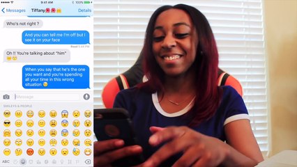 Jasmines Song Lyric Text Prank Using "Treat You Better" On Her Friend
