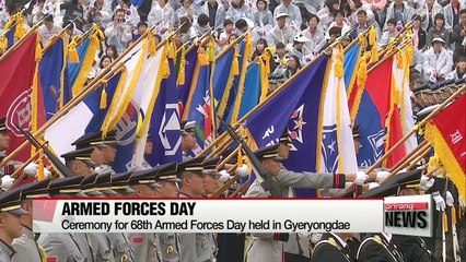 S. Korea marks 68th Armed Forces Day with grand ceremony