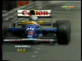 F1 -  Monaco GP 1992 - 2nd Qualifying