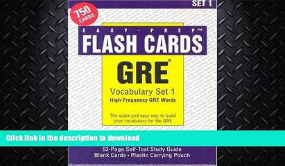 READ BOOK  GRE Vocabulary Set 1: High-Frequency GRE Words FULL ONLINE