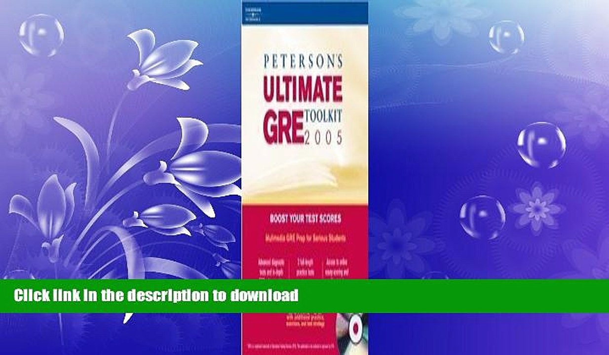 READ  Ultimate GRE Tool Kit: With CD; The Ultimate GRE Advantage (Peterson s Ultimate GRE Tool