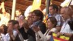 Puigdemont i els crits d'independència al Concurs de Castells
