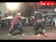 Amazing sword fighting between boys and a girl