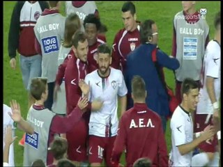 ΑΕΛ-Ολυμπιακός 1-0 2016-17 Δηλώσεις Δημητρακόπουλου (βοηθός προπονητή)