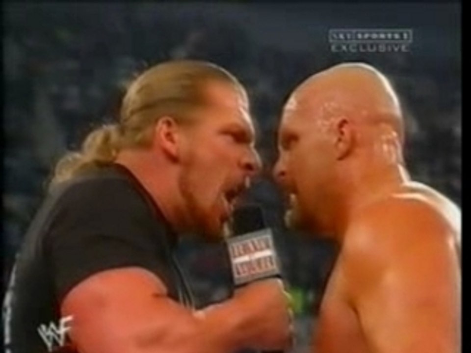 Austin can't touch Triple H