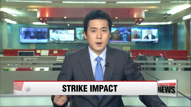 Korea's rail freight services expected to be hit hard by continued strike