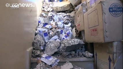 Halep'in en büyük hastanesi ikinci kez vuruldu