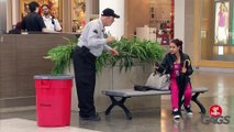 Cop Gets Stuck In Trash Can! - Just For Laughs Gags