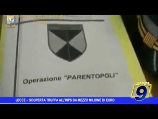 Lecce  | Scoperta truffa all'Inps da mezzo milione di euro