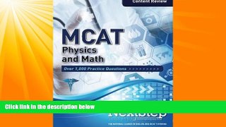 Big Deals  MCAT Physics and Math: Content Review for the Revised MCAT  Best Seller Books Most Wanted