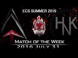 《LOL》2016 ECS 夏季賽 Week 7 Match of the week