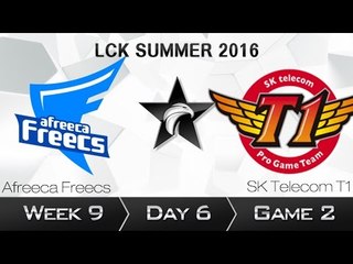 《LOL》2016 LCK 夏季賽 國語 W9D6 Afreeca vs SKT T1 Game 2