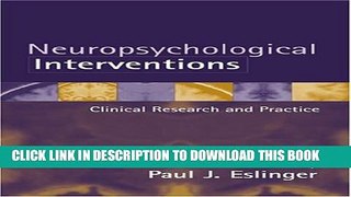 [PDF] Neuropsychological Interventions: Clinical Research and Practice Popular Colection