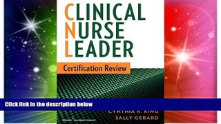 Big Deals  Clinical Nurse Leader Certification Review  Best Seller Books Most Wanted