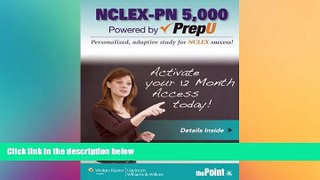 Big Deals  NCLEX-PN 5,000 Powered by PrepU  Best Seller Books Most Wanted