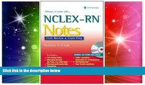 Big Deals  NCLEX-RNÂ® Notes (Davis s Notes)  Free Full Read Most Wanted