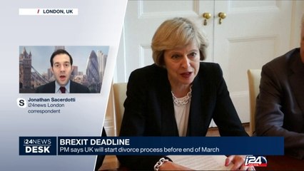 Brexit deadline : PM says UK will start divorce process before end of March