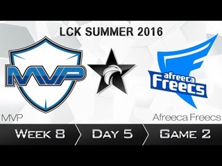 《LOL》2016 LCK 夏季賽 國語 W8D5 MVP vs Afreeca Game 2