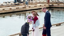 Prince George and Princess Charlotte wave goodbye to Canada after royal tour