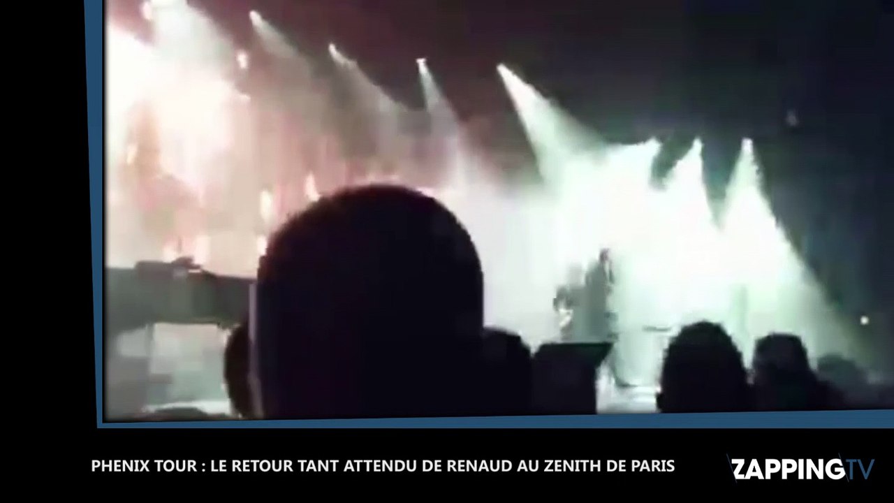 Phénix Tour : Le retour très attendu de Renaud au Zénith de Paris (vidéo)