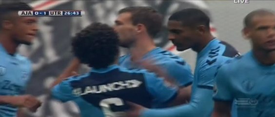 0-1 Kevin Conboy Goal Ajax 0-1 FC Utrecht 02.10.2016 HD