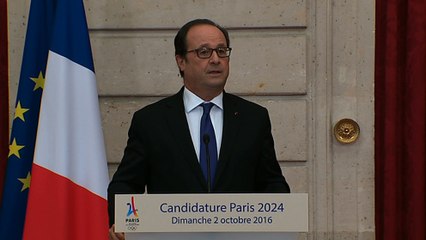 Discours à l'occasion de la réception en l’honneur de la visite à Paris de Thomas BACH, Président du CIO