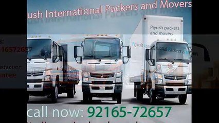 Piyush Packers And Movers In Chandigarh - 093577-49700