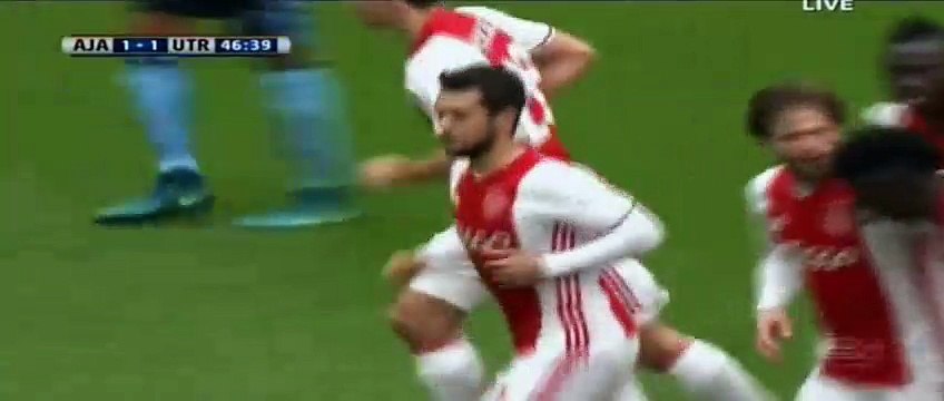 1-1 Ramon Leeuwin Own Goal HD - AFC Ajax 1-1 FC Utrecht - 02.10.2016 HD
