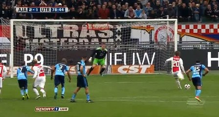 Schone L. (Penalty) Goal - Ajax	2-1	Utrecht 02.10.2016