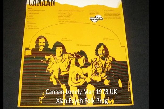 Canaan Lonely Man 1973 UK Xian Psych Folk Prog
