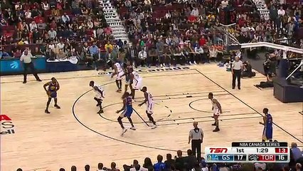 Kevin Durant's First Bucket with the Warriors