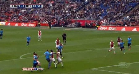 Mark van der Maarel  Goal - Ajax	3-2	Utrecht 02.10.2016