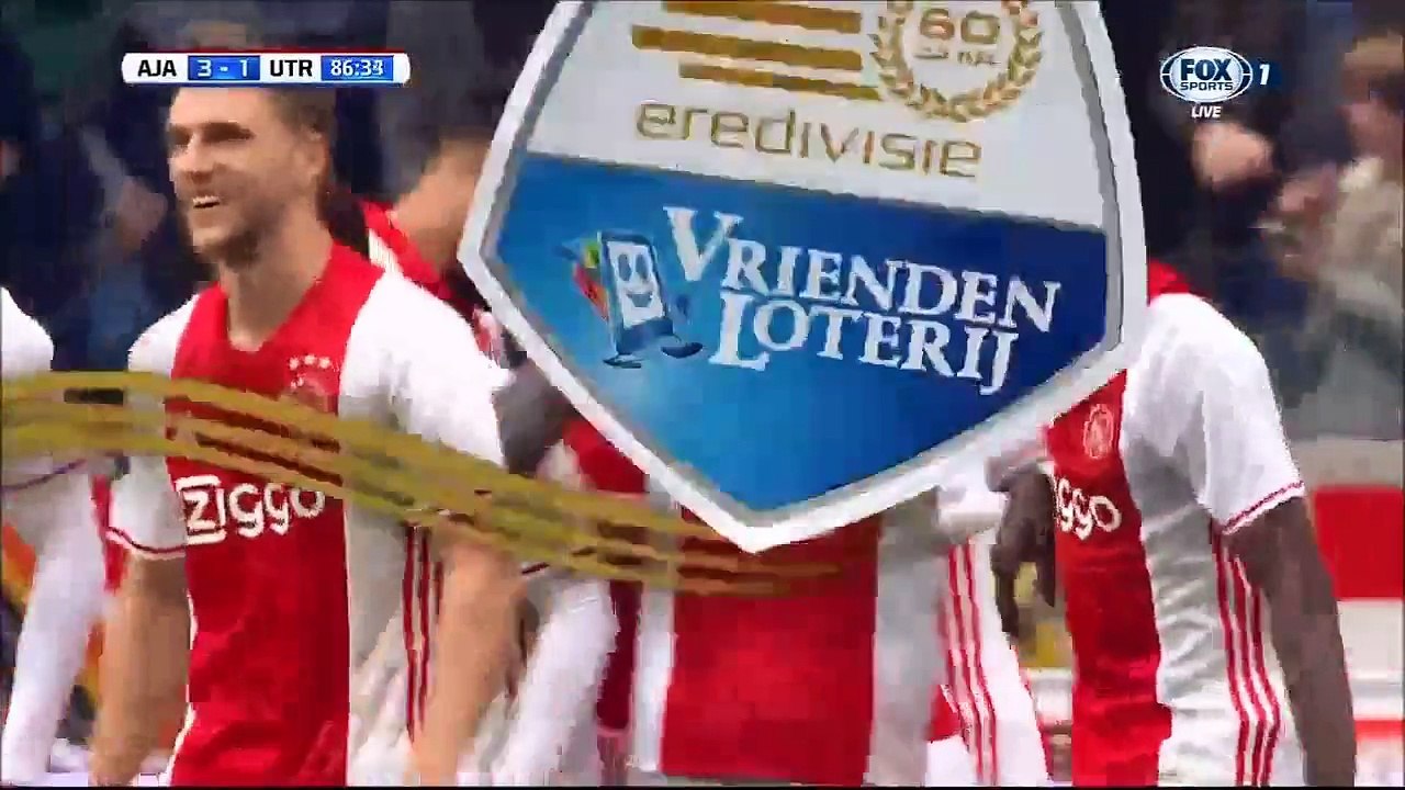 3-1 Hakim Ziyech Goal Holland  Eredivisie - 02.10.2016 AFC Ajax 3-1 FC Utrecht
