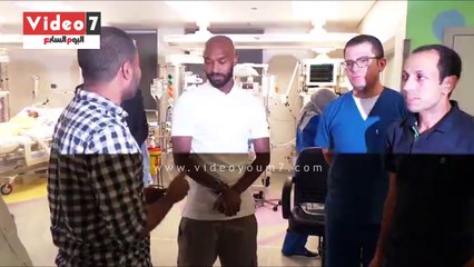 شيكابالا يزور مركز مجدى يعقوب للقلب ويتفاءل بالنصر الإفريقى