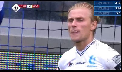 Ricardo van Rhijn Goal HD - Club Brujas 1-0 Gent 02.10.2016