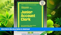 GET PDF  Junior Account Clerk(Passbooks) (Passbook for Career Opportunities) FULL ONLINE