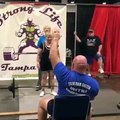 95 Year Old Woman Deadlifts 130 Pounds