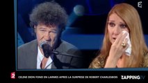 Le Grand Show : Céline Dion en pleurs après la surprise de Robert Charlebois (vidéo)