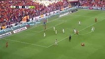 Muslera dribbling past Eto'o after insane run Galatasaray 0-1  Antalyaspor  02.10.2016