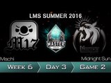 《LOL》2016 LMS 夏季賽 粵語 W6D3 MSE vs M17 Game 2