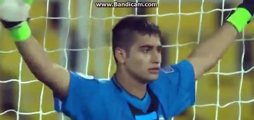 ركلات الترجيح  بين  العراق وايران 4-3 للعراق  - نهائي كاس اسيا  للناشئين 2016