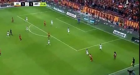 Lukas Podolski  Goal  Galatasaray 2-1 Antalyaspor 02.10.2016